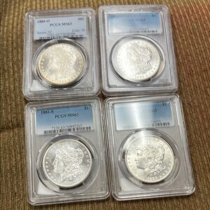 Morgan Silver Dollar Coin Set